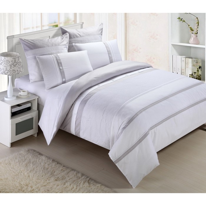 КПБ Morning 2 сп, 220х240 см, 180х215 см, 70х70 см-2 шт., сатин