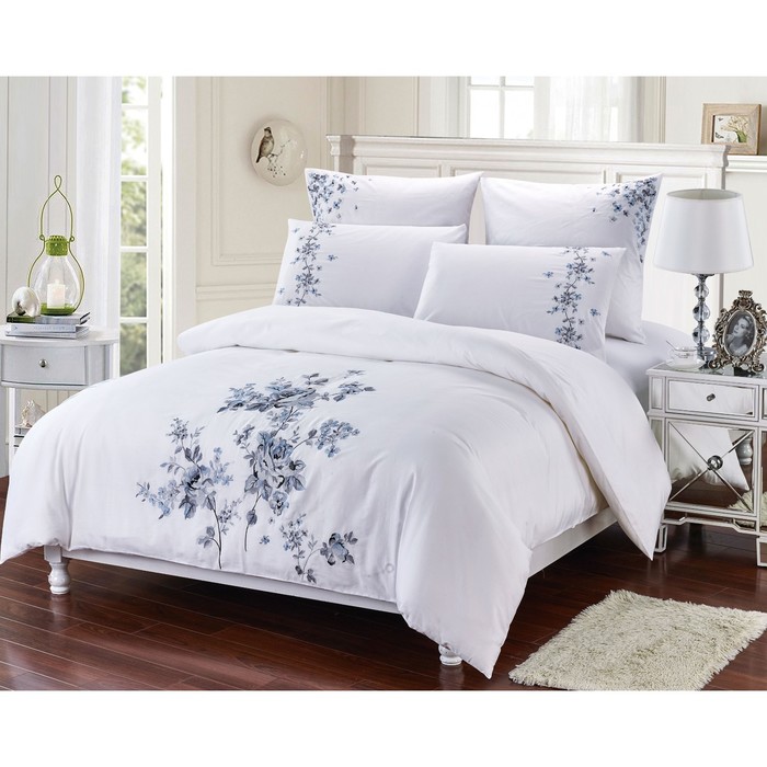 КПБ Rose евро, 220х240 см, 200х220 см, 50х70 см, 70х70 см по 2 шт., сатин