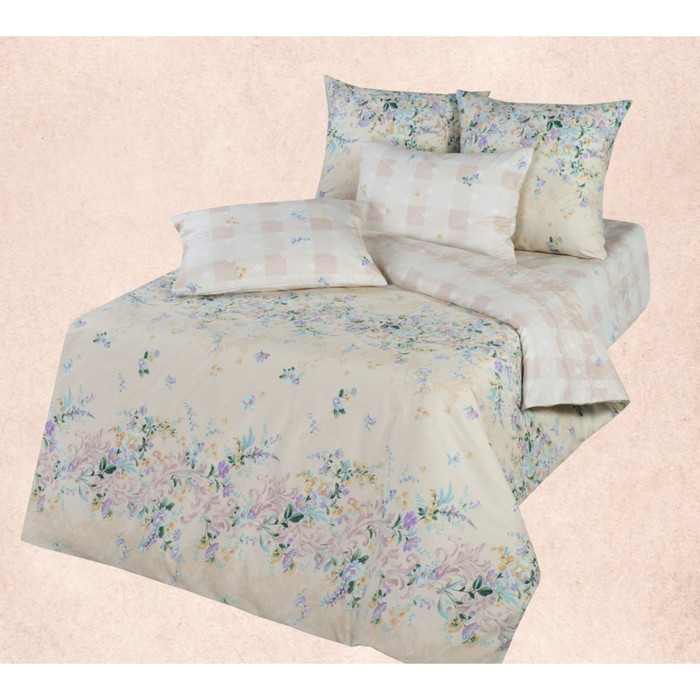 КПБ "Гертруда" 2 сп, 220х240 см, 175х215 см, 70х70 см-2 шт., ранфорс