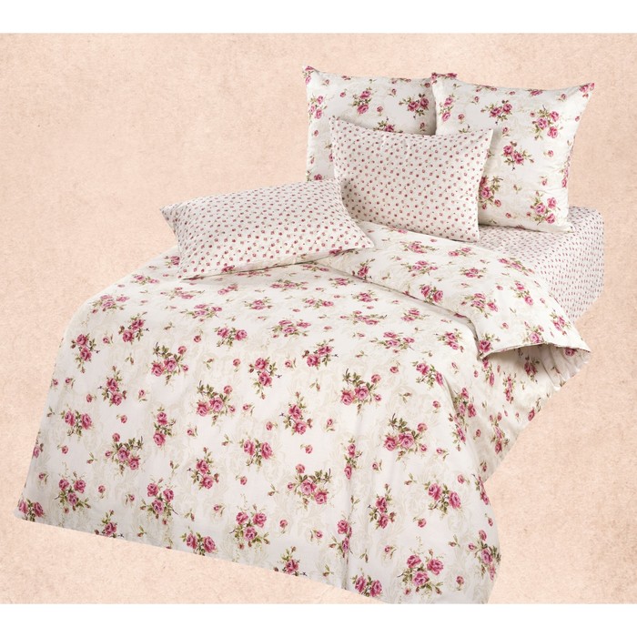 КПБ "Грация" 2 сп, 220х240 см, 175х215 см, 70х70 см-2 шт., ранфорс