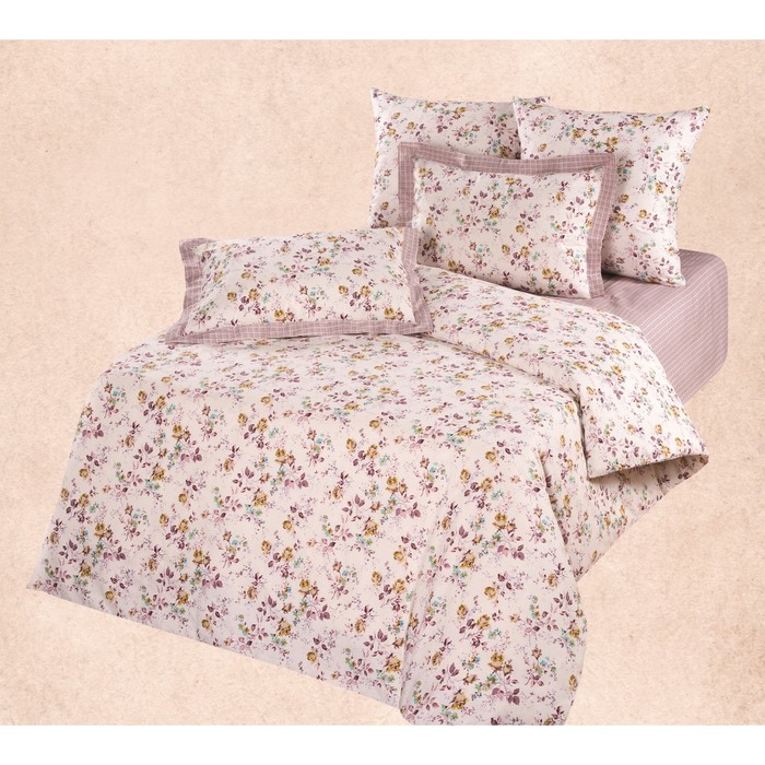 КПБ "Миранда" 1,5 сп, 150х215 см, 145х215 см, 70х70 см-2 шт., ранфорс