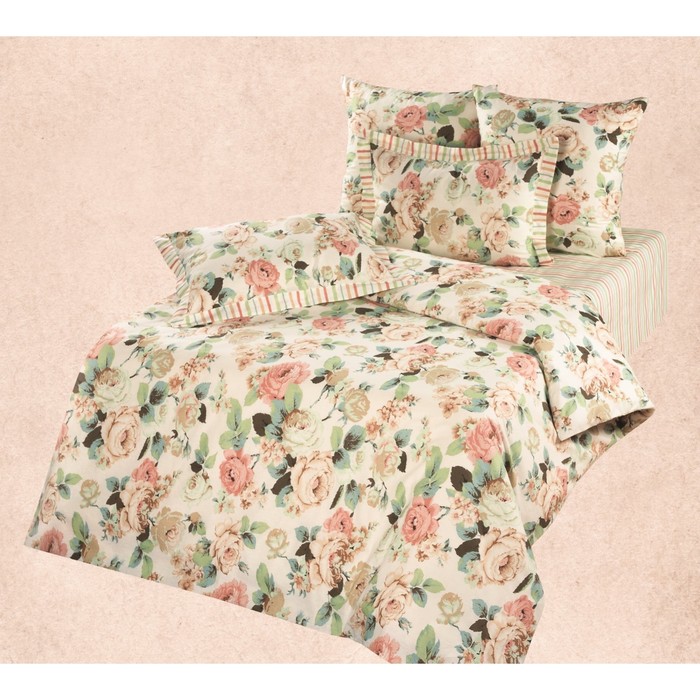 КПБ "Шарлотта" 2 сп, 220х240 см, 175х215 см, 70х70 см-2 шт., ранфорс