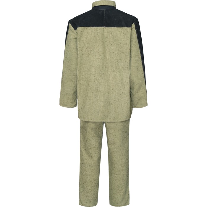 Костюм для сварщика 2,3 брезентовый со спилком, размер 48-50, рост 170-176