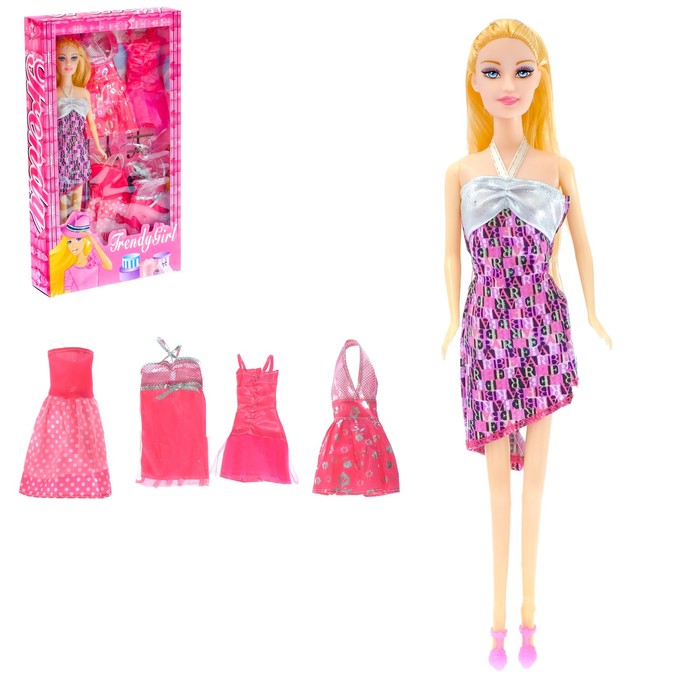 Кукла модель «Модные наряды» с аксессуарами, МИКС
