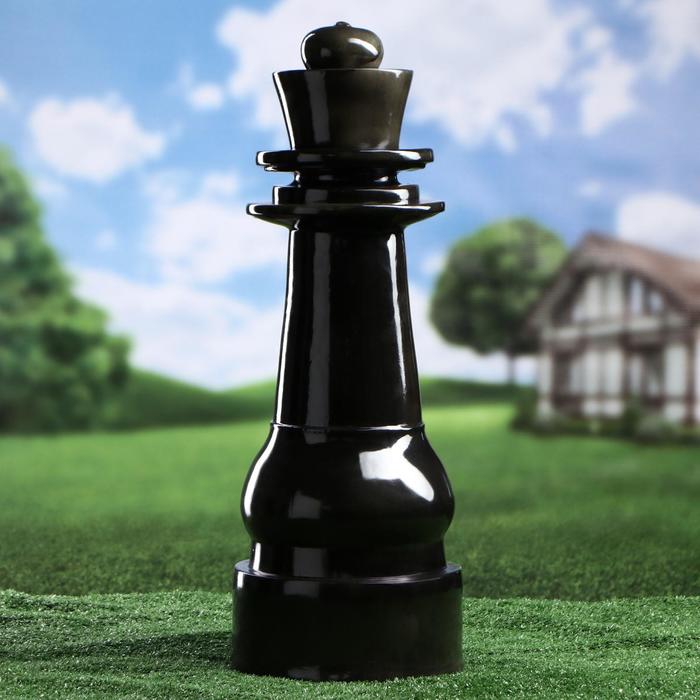 Садовая фигура "Король" чёрный