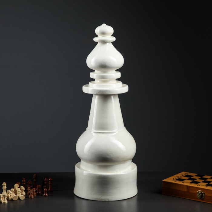 Садовая фигура "Слон" белый