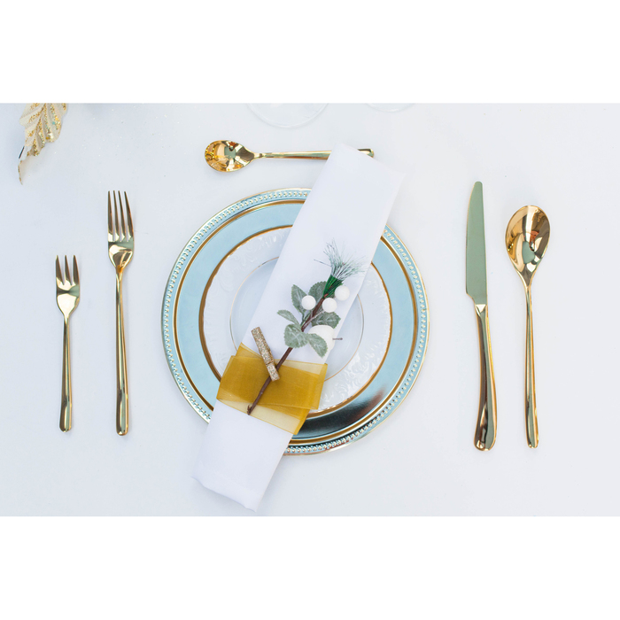 Декор "Зимнее волшебство" веточка с ягодами, 14 см