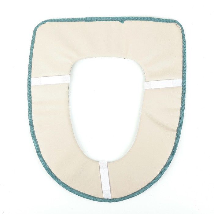 Чехол на сиденье для унитаза на липучках "Гобелен", цвет МИКС