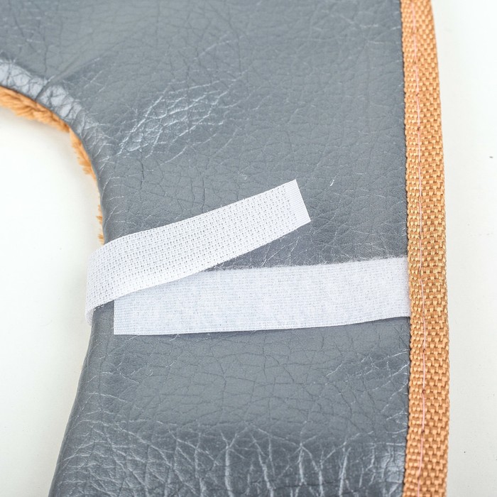 Чехол на сиденье для унитаза на липучках "Борозда", цвет МИКС