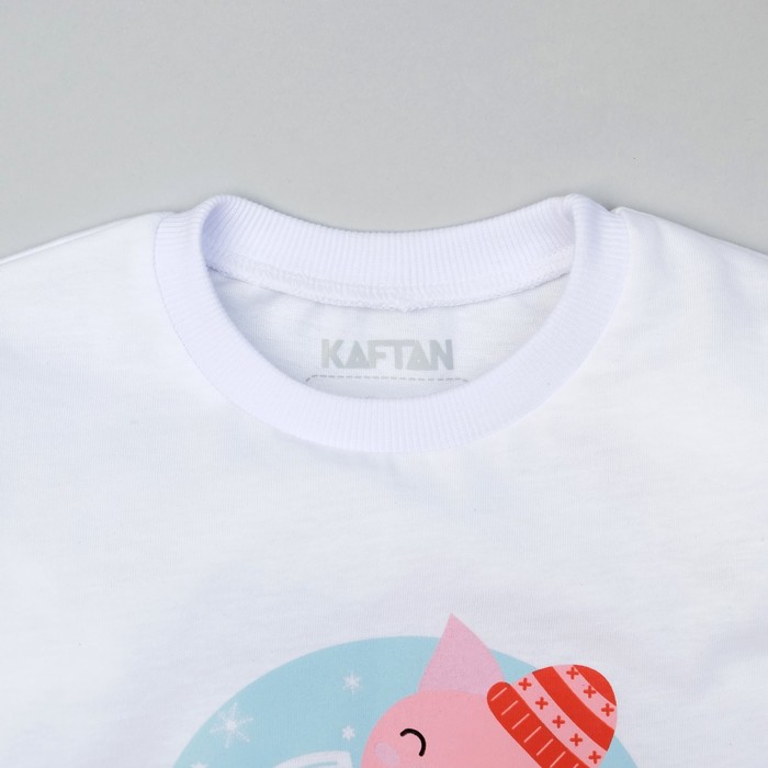 Костюм домашний (джемпер и брюки) KAFTAN "Радость", рост 98-104 см (30), 3-4 года, 100% хлопок