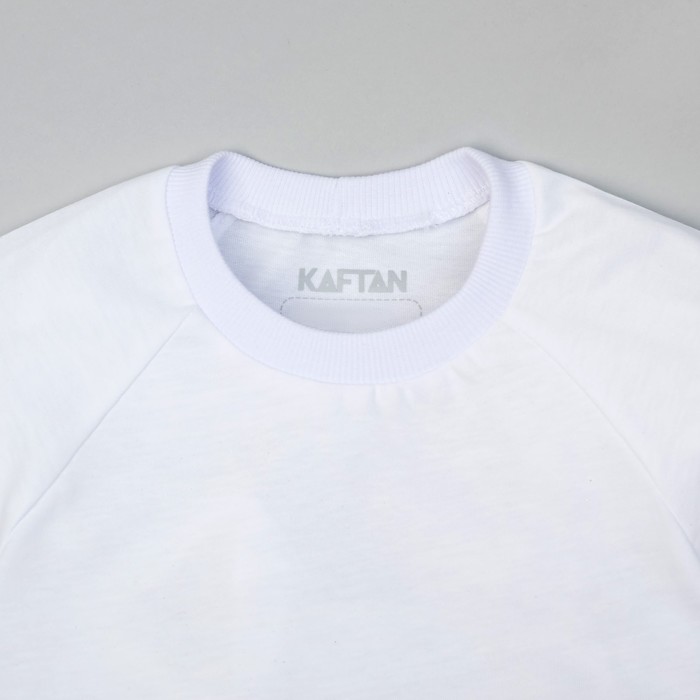 Костюм (джемпер, брюки) KAFTAN "Дома всегда тепло", бел., красный, р. 98-104 см (30)