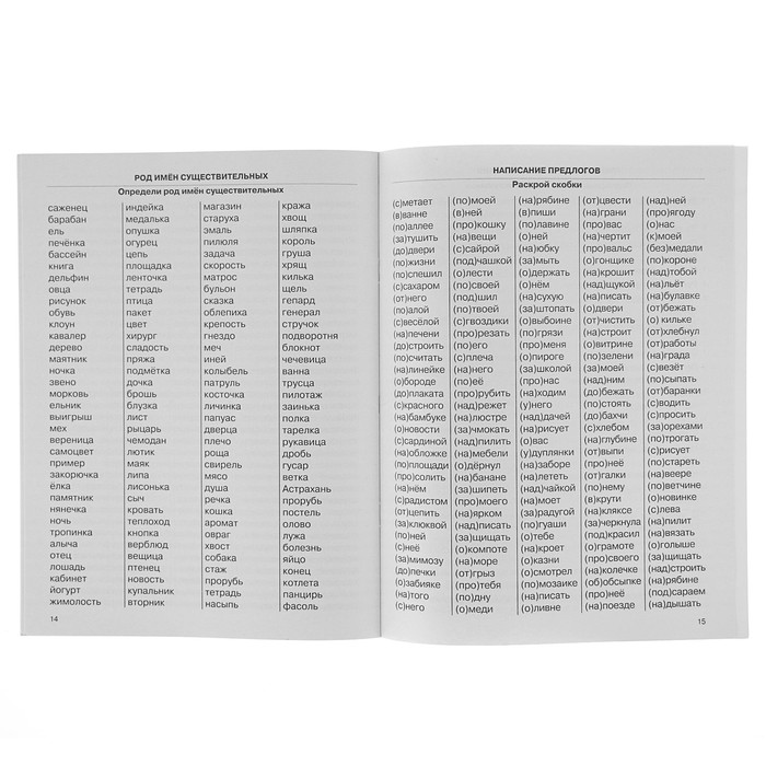 3000 примеров по русскому языку. 2 класс. Крупный шрифт. Автор: Узорова О.В.