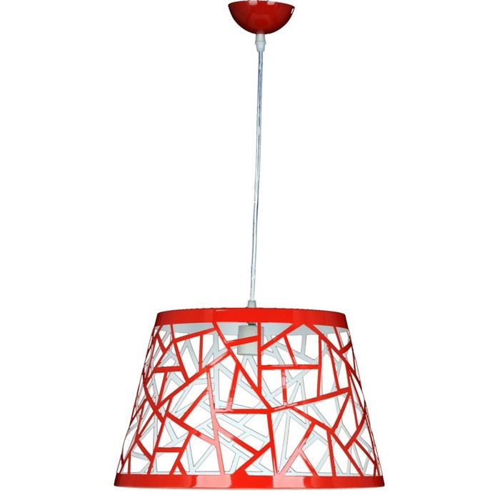 Светильник soprano 1x60Вт E27 красный 35x35x100см