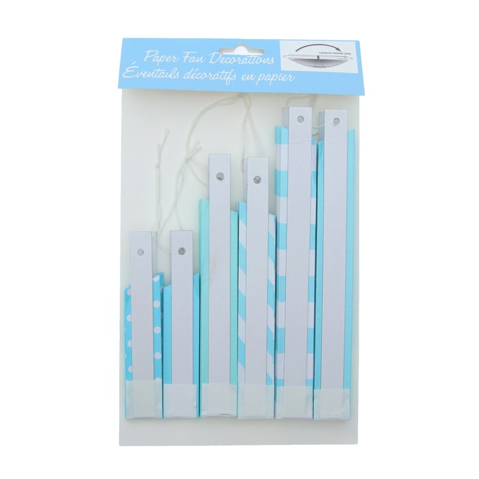 Изделие из бумаги декор "Настроение" набор 6 штук