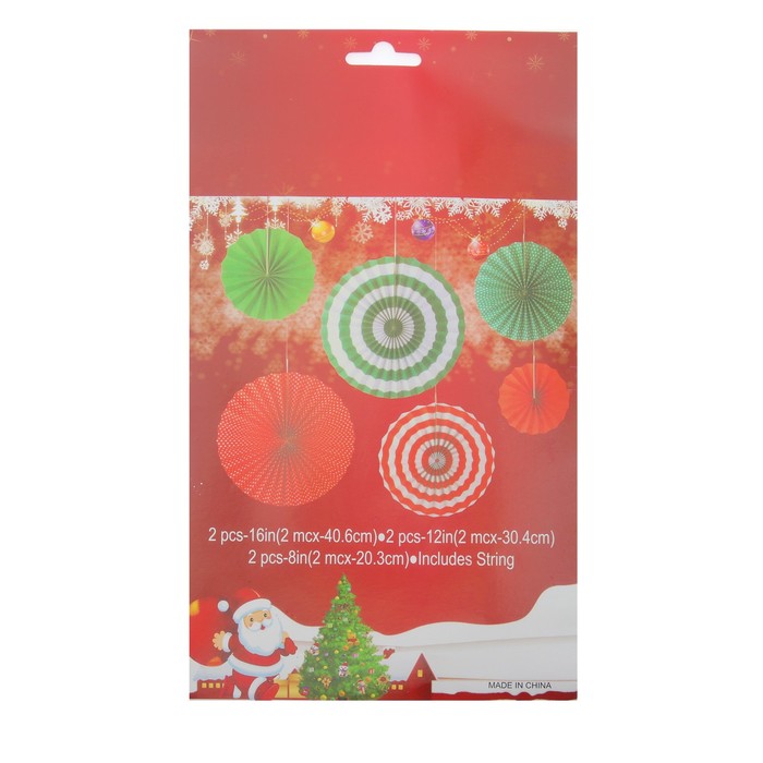 Изделие из бумаги декор "Восторг" набор 6 штук