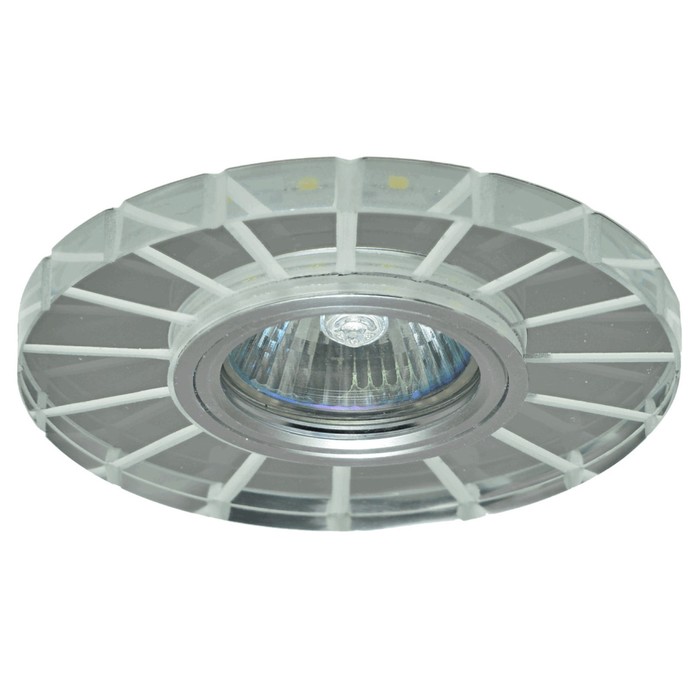 Светильник встраиваемый IL.0026.6303, GU5.3, 35 Вт, цвет алюминий, d=60мм