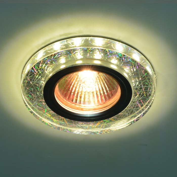 Светильник встраиваемый IL.0026.4903, GU5.3, 35 Вт, цвет алюминий, d=60мм