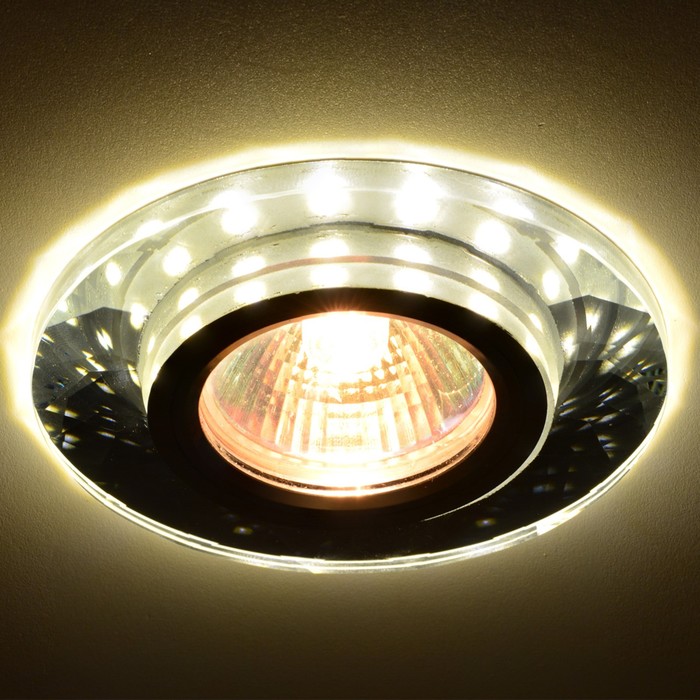 Светильник встраиваемый IL.0026.4503, GU5.3, 35 Вт, цвет хром, d=60мм