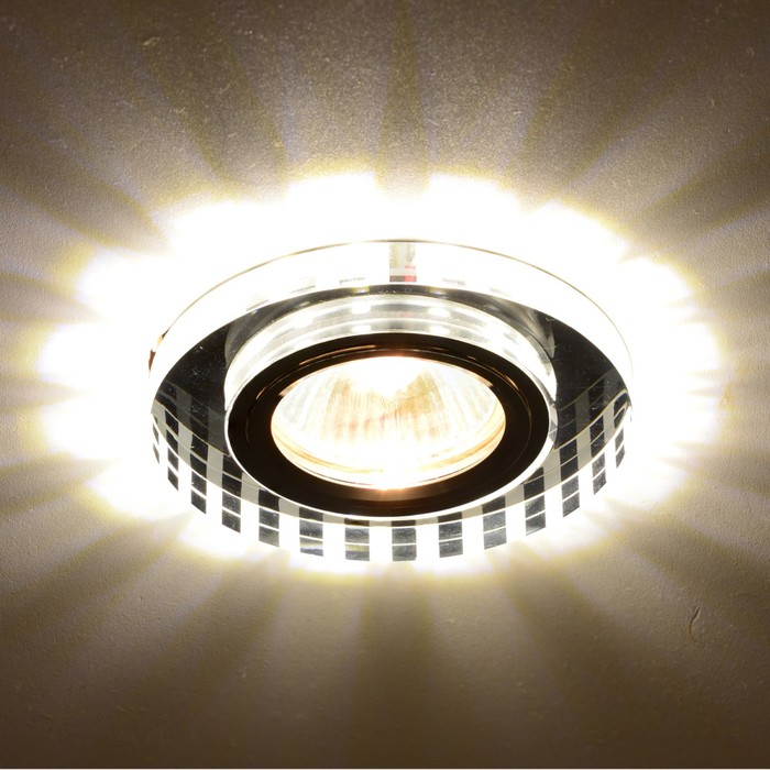 Светильник встраиваемый IL.0026.2503, GU5.3, 35 Вт, цвет хром, d=60мм