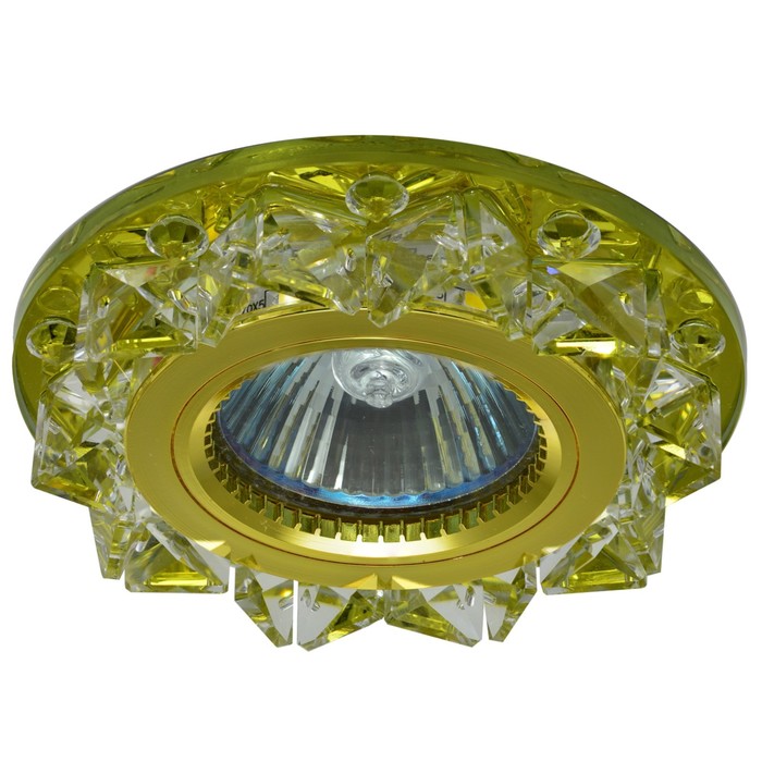 Светильник встраиваемый IL.0026.0603, GU5.3, 50 Вт, цвет золото, d=60мм