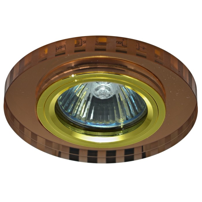 Светильник встраиваемый IL.0018.5171, GU5.3, 50 Вт, цвет золото, d=60мм