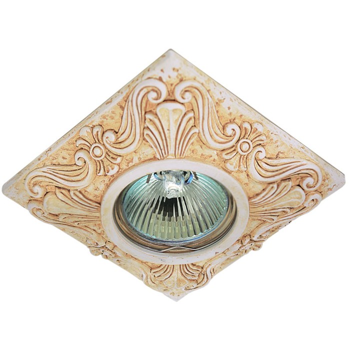 Светильник встраиваемый IL.0025.0660, GU5.3, 50 Вт, цвет алюминий, d=65мм