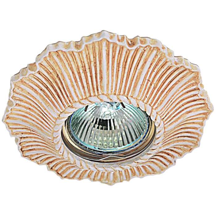 Светильник встраиваемый IL.0025.0860, GU5.3, 50 Вт, цвет алюминий, d=65мм