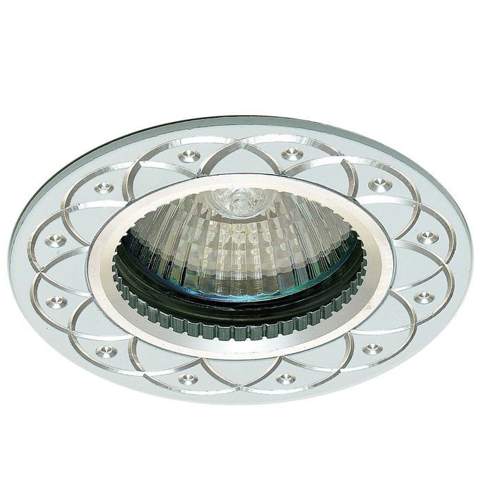 Светильник встраиваемый IL.0021.0915, GU5.3, 50 Вт, цвет белый, d=65мм