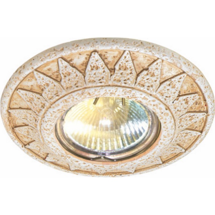 Светильник встраиваемый IL.0025.0260, GU5.3, 50 Вт, цвет алюминий, d=65мм