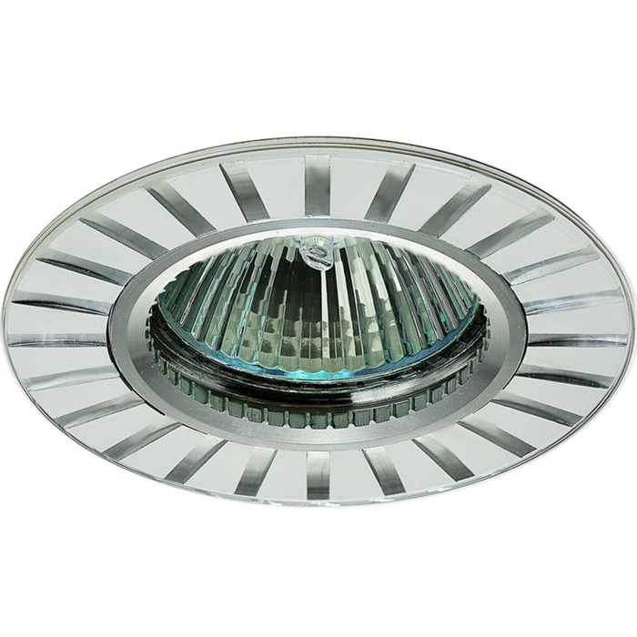 Светильник встраиваемый IL.0021.0615, GU5.3, 50 Вт, цвет белый, d=65мм