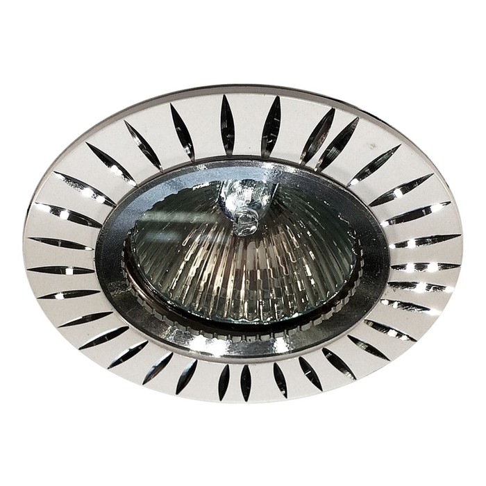 Светильник встраиваемый IL.0021.0715, GU5.3, 50 Вт, цвет белый, d=65мм