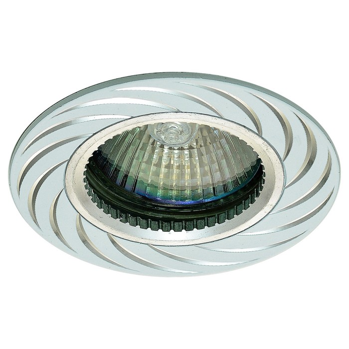 Светильник встраиваемый IL.0021.0815, GU5.3, 50 Вт, цвет белый, d=65мм