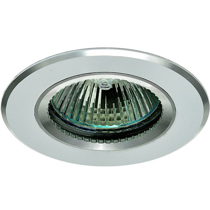 Светильник встраиваемый IL.0021.0315, GU5.3, 50 Вт, цвет белый, d=65мм