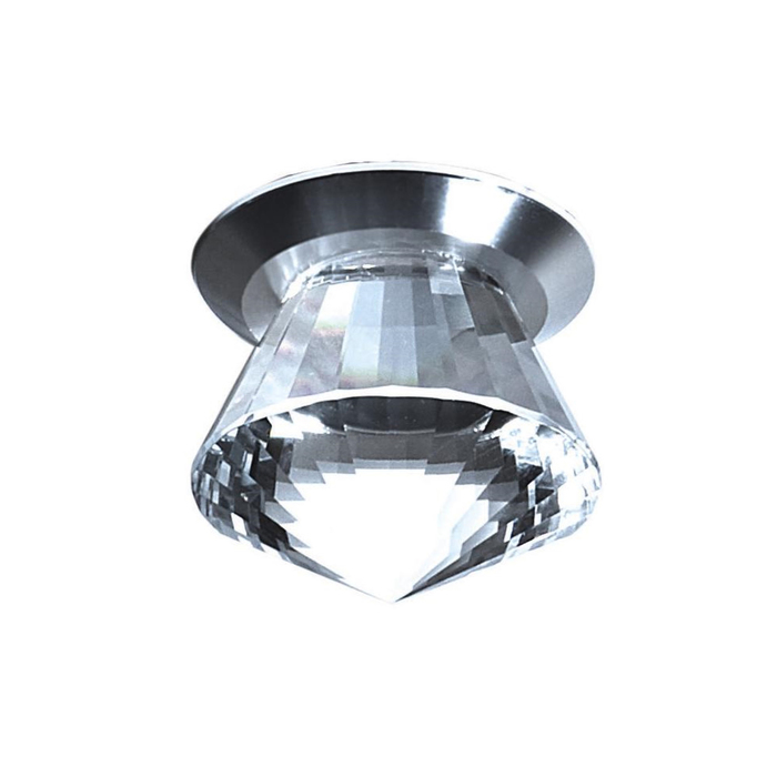 Светильник встраиваемый IL.0017.3703,  6000-6500К, 1 Вт, цвет алюминий, d=28мм