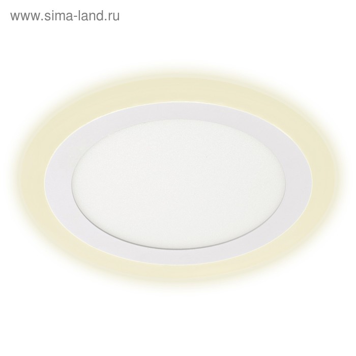 Светильник встраиваемый LPN.892.06, LED 2700К-4000К, 6 Вт, цвет белый, d=120мм