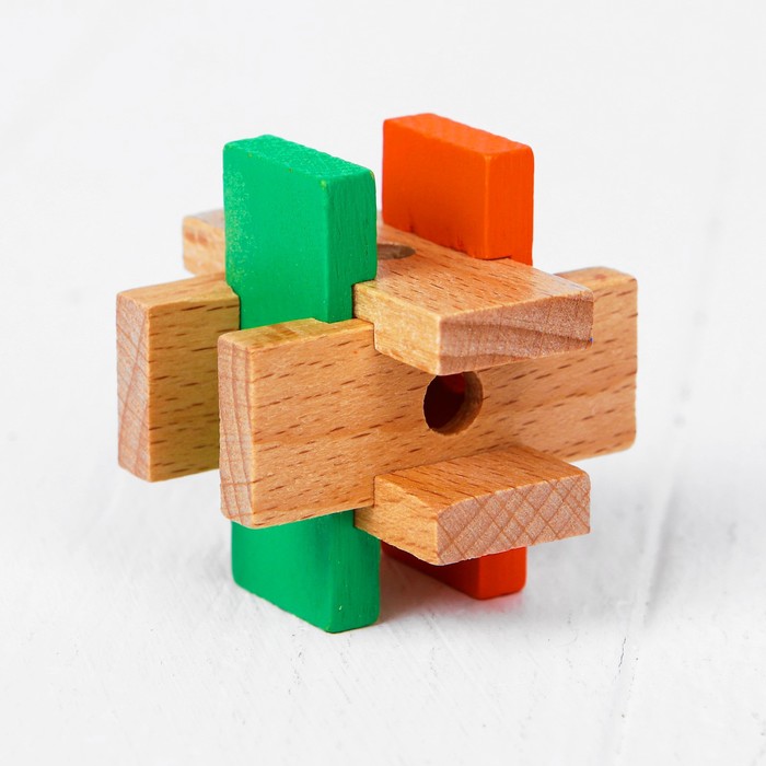 Головоломка "Башня познания", цветная