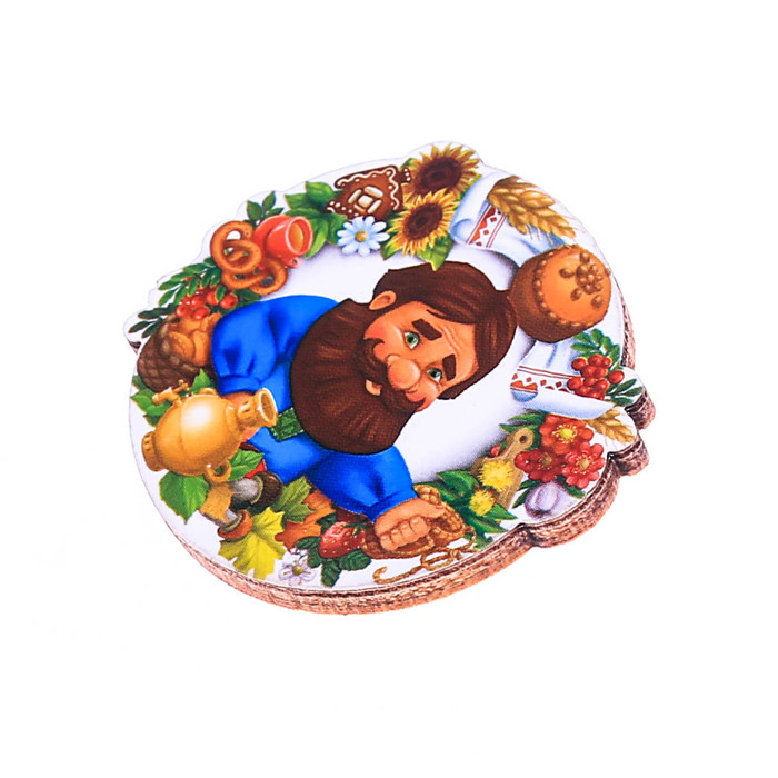 Кошелечная фигурка домовой "Захар Хлебосольный"