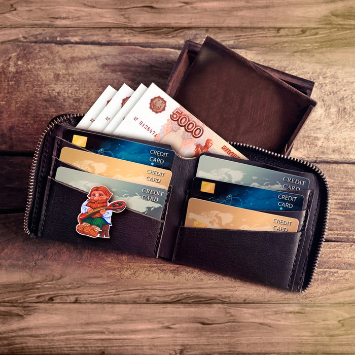 Кошелечная фигурка домовой "Кузьма Зажиточный"