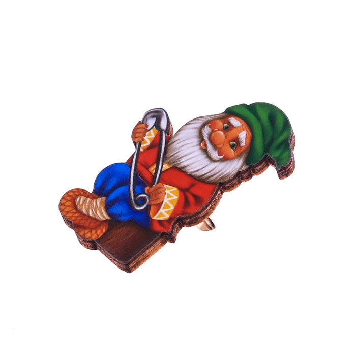 Кошелечная фигурка домовой "Добрый Дух"