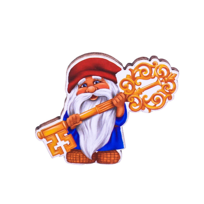 Кошелечная фигурка домовой "Дедушка Хотей"