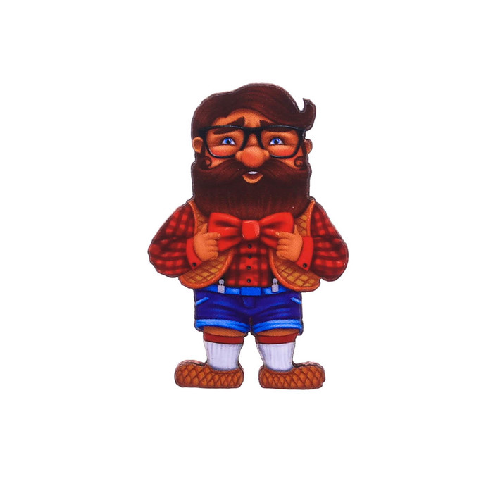 Кошелечная фигурка домовой "Добрыня Рублев"