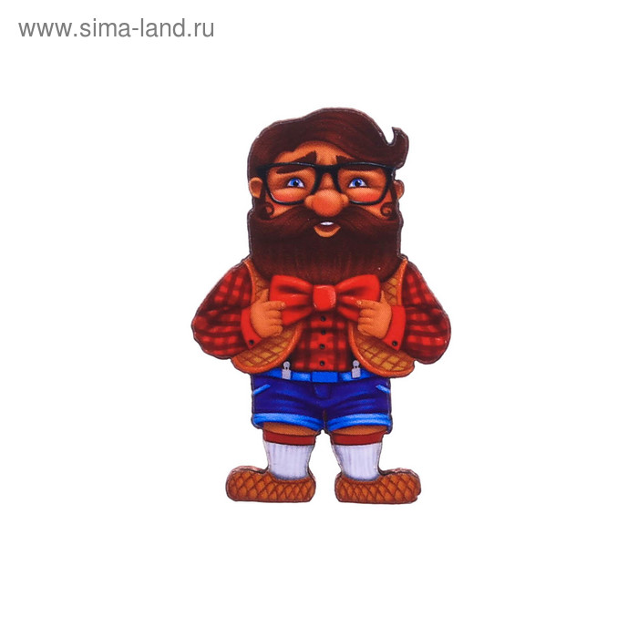 Домовые Оберег значок домовой Добрыня Рублев