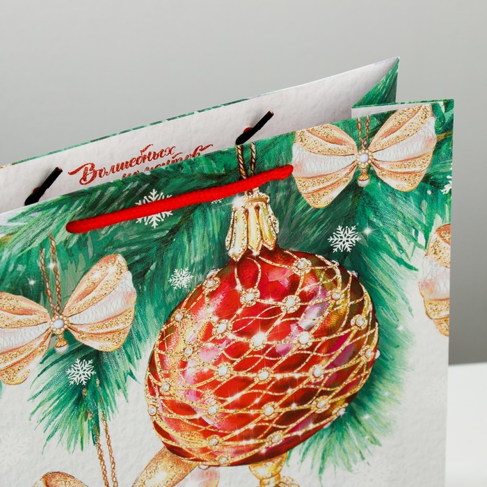 Пакет ламинированный вертикальный «Волшебных мгновений», 23 × 27 × 8 см