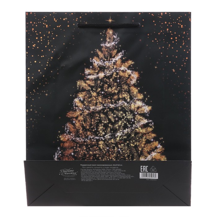 Пакет ламинированный вертикальный «Исполнения желаний», 18 × 23 × 8 см