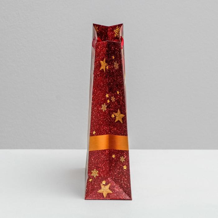 Пакет ламинированный вертикальный «С Праздником!», 23 × 27 × 8 см