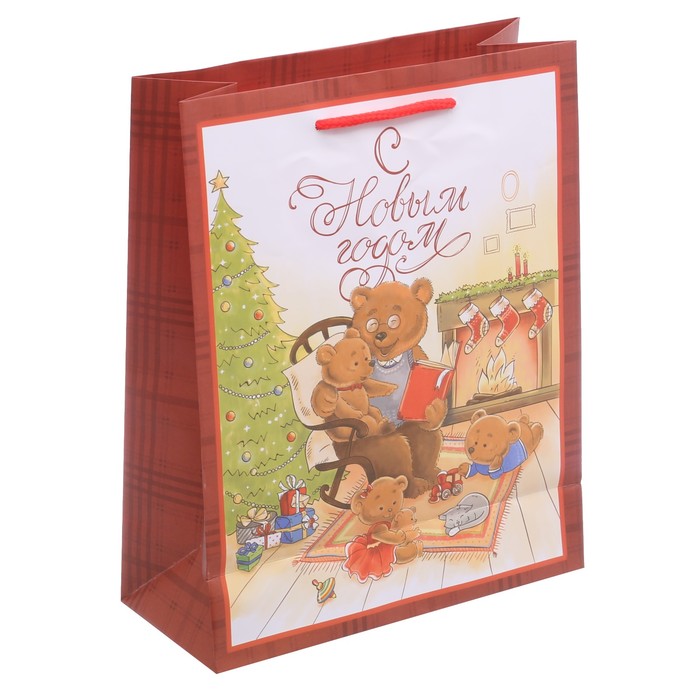 Пакет ламинированный вертикальный «Семейного счастья!», 18 × 23 × 8 см