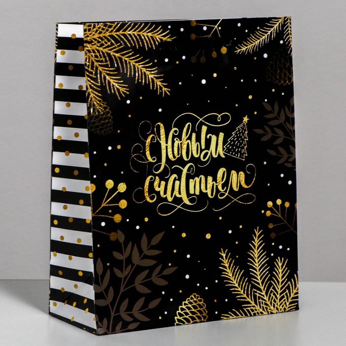 Пакет ламинированный вертикальный «Зимняя сказка», 18 × 23 × 8 см