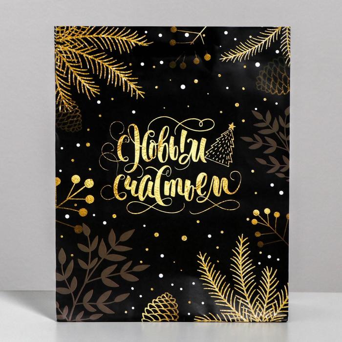 Пакет ламинированный вертикальный «Зимняя сказка», 18 × 23 × 8 см