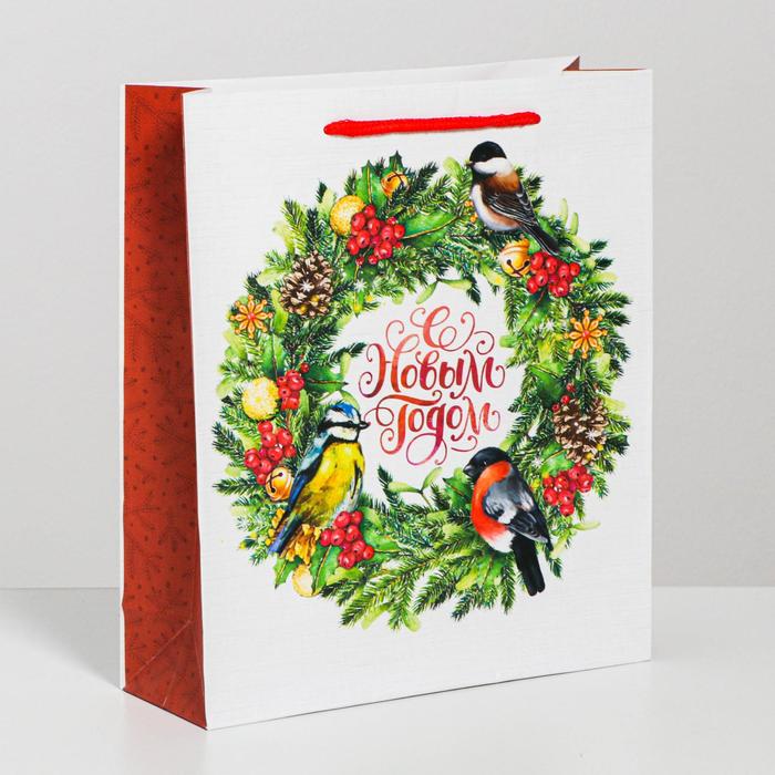 Пакет ламинированный вертикальный «Прекрасных минут», 23 × 27 × 8 см