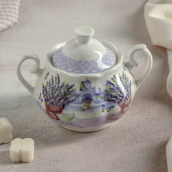 Сахарница 200 мл "Душистая лаванда"